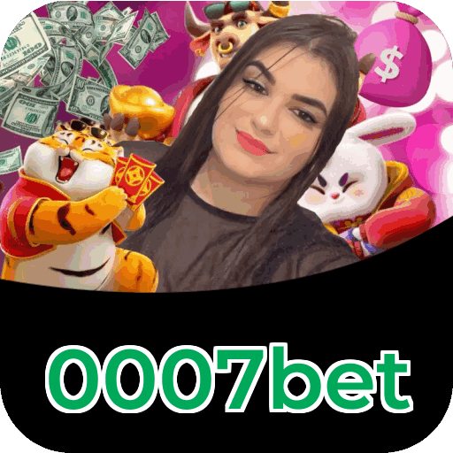 Interface do aplicativo 0007bet mostrando jogos disponíveis no iOS e Android